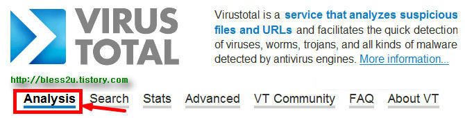 바이러스 및 악성코드 진단 사이트 virustotla
            1
