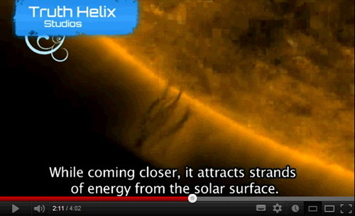 연료 공급받는 과정 태양 UFO 동영상
