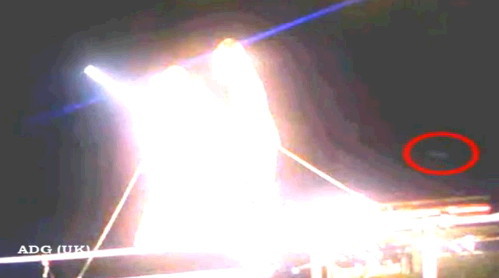2012 런던올림픽 폐막식 UFO 필터적용 1