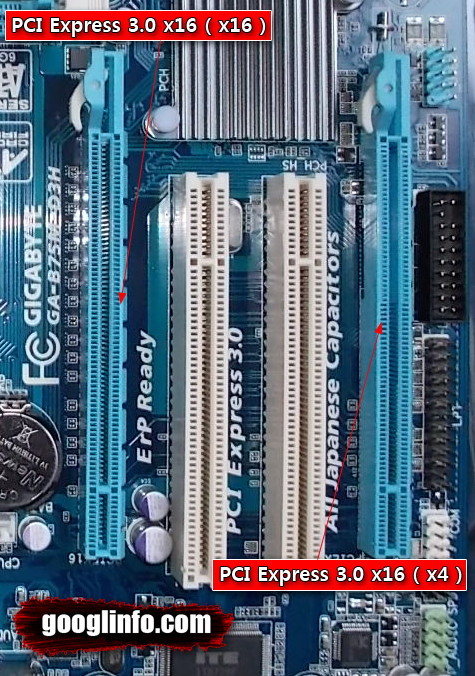 GIGABYTE B75M-D3H 메인보드 확장슬소, PCI
            Express 3.0