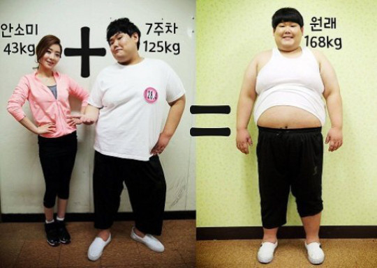 김수영 8주만에 47kg 감량, 안소미 비교샷